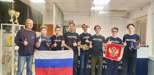 3 призовых места ЦРР на Всемирной олимпиаде роботов!