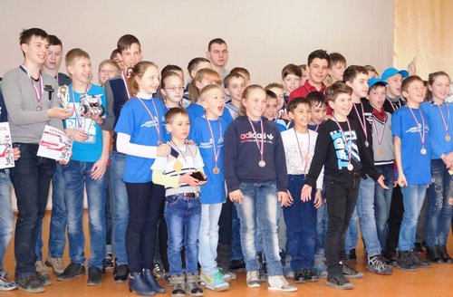 Соревнования "Лего-сумо" прошли 25 марта в Уссурийске